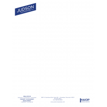 Judson & Associates Letterhead